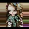 plant/Labubu garden fairy custom blythe doll w sparkling hair & eyes-4-thumbnail