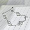 plant/S925 bracelet no pearls including suitable for 6-8mm pearls-1-thumbnail