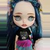 plant/Butterfly garden fairy custom blythe doll-4-thumbnail
