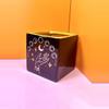 plant/Hand Painted 4 in. Square Pot | Black #STAR38-4-thumbnail