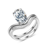 plant/S925 Sterling Silver Oval Moissanite Ring Set with 2.5 Carat Center Stone -MS2510A07W-0-thumbnail
