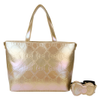 plant/Hello Kitty 50th Anniversary Metallic Gold Tote Bag With Coin Bag-0-thumbnail