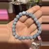 plant/#227 Aquamarine 8mm bracelet-0-thumbnail