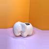 plant/Mini Ceramic Elephant Cache Pot | Fuzzy Peach-1-thumbnail