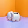 plant/Mini Ceramic Elephant Cache Pot | Fuzzy Peach-2-thumbnail