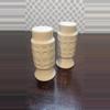 plant/Vintage Ceramic MCM Style Salt and Pepper Shaker Set, NO Stoppers-0-thumbnail