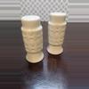 plant/Vintage Ceramic MCM Style Salt and Pepper Shaker Set, NO Stoppers-1-thumbnail