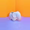 plant/Mini Ceramic Elephant Cache Pot | Fuzzy Peach-0-thumbnail