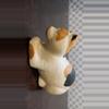 plant/Mary Lake Thompson Silvestri Porcelain Calico Kitty Cat Figurine Sleep Cuddles-1-thumbnail