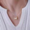 plant/S925 leaf necklace accessories no pearl including-2-thumbnail