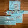 plant/Emanuel Ungaro France LOT RUG, bath Towel + hand towels embroidered ITALY NEW-0-thumbnail