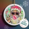plant/Santa Love Pop Art Ornament-0-thumbnail