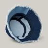plant/Embroidered Denim Bucket Hat-2-thumbnail