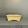 plant/10” Glazed Bonsai Pot - Deep Tan Rectangle-0-thumbnail