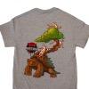 plant/Wigert’s Bonsai Snapping Turtle Shirt – Grey (Short Sleeve)-1-thumbnail