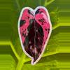 plant/MADZ Anthurium Glitter Sticker-0-thumbnail