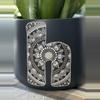 plant/PRE-ORDER 6 inch concrete custom letter pot-0-thumbnail