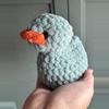 plant/Crochet Duck - Blue Green-0-thumbnail