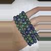 plant/Malachite and lapis lazuli bracelet-1-thumbnail
