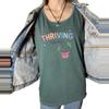 plant/Thriving barely comfort colors tank. Size Large.-0-thumbnail