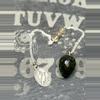 plant/Black onyx pendulum with grey moonstone and crow-0-thumbnail