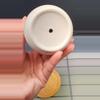 free_shipping/White 2.6" Ceramic Pot with Bamboo Tray-ADD On-3-thumbnail
