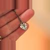plant/Made to Order Tiny Monstera Necklace-1-thumbnail