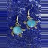 plant/Turquoise Turtle Earrings-0-thumbnail