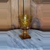 plant/Indiana amber glass Goblet Small-2-thumbnail