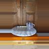 plant/Carnival glass snack plate set-4-thumbnail