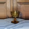 plant/Indiana amber glass goblet Large-5-thumbnail