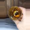 plant/Indiana amber glass Goblet Small-8-thumbnail