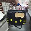 plant/Kids Black Hello Kitty Handbag-0-thumbnail