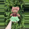 plant/PDF Crochet Pattern: Luau Bear! 🌸🐻 (NOT a physical product!)-7-thumbnail