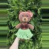 plant/PDF Crochet Pattern: Luau Bear! 🌸🐻 (NOT a physical product!)-6-thumbnail