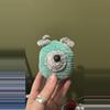 plant/👁️ Snuggly Teal & Gray Cyclops Monster – Handmade Plush Buddy-0-thumbnail