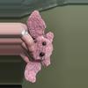 plant/🦇 Adorable Plush Pink Bat – Handmade Cozy Companion-0-thumbnail