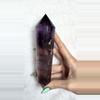 plant/6.75” AAA grade 24 sided phantom amethyst and smoky quartz Vogel-1-thumbnail