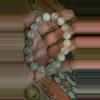 plant/11mm Rare Natural White Rabbit Hair Quartz Crystal Round Beads Bracelet AAAA-1-thumbnail