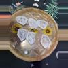 plant/Lot of crackle and facet resin beads-0-thumbnail