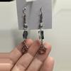 plant/Paw Print Beaded Dangly Earrings-0-thumbnail