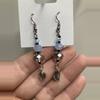 plant/Blue Dangly Plant Lover Earrings-0-thumbnail