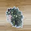 plant/Hoya Head Die Cut Sticker-0-thumbnail