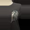 plant/Scindapsus mariposa - grey boxy shirt - Medium-1-thumbnail