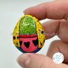 plant/Painted Stone Fridge Magnet No.277-0-thumbnail