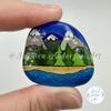 plant/Painted Stone Fridge Magnet No.275-0-thumbnail