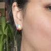 plant/Rainbow Rose Stud Earrings-2-thumbnail