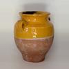 plant/Antique Small French Confit Pot – Yellow Glaze – 6" H-1-thumbnail