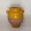 plant/Antique Small French Confit Pot – Yellow Glaze – 6" H-0-thumbnail