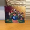 plant/Vintage French Still Life – Bouquet of Poppies in a Blue Vase, Oil on Board (Mid-0-thumbnail